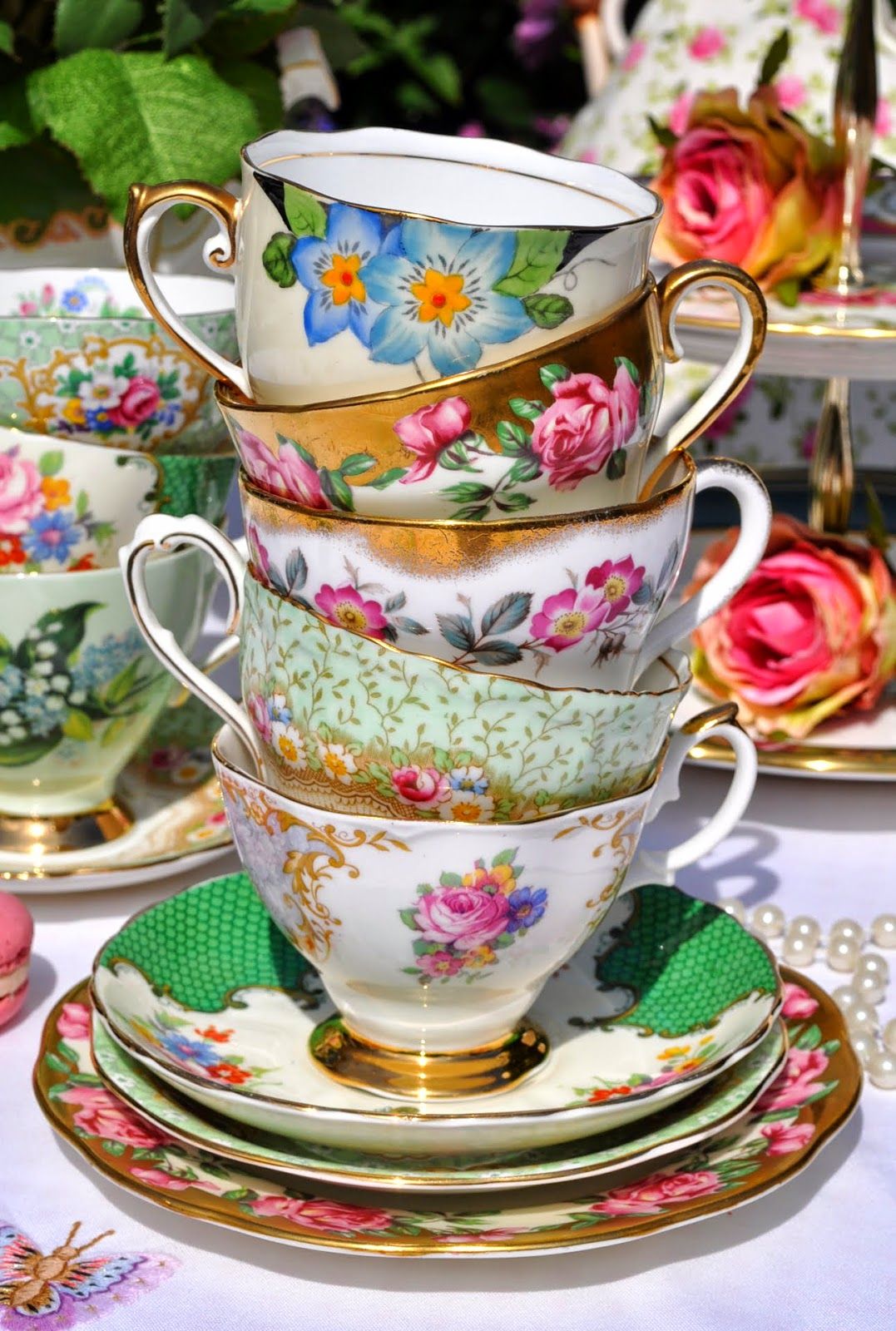 vintage crockery